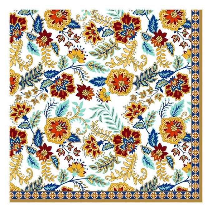 Pack of 20 paper napkins 3 ply
