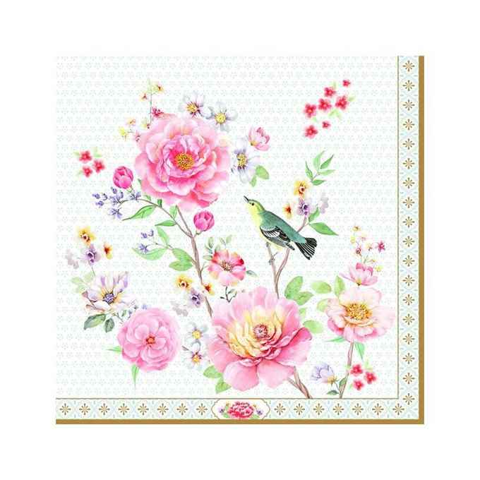 Pack of 20 paper napkins 3 ply