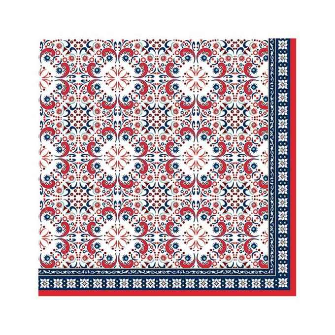 Pack of 20 paper napkins 3 ply
