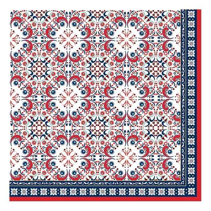 Pack of 20 paper napkins 3 ply