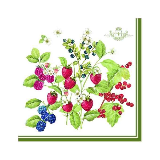 Pack of 20 paper napkins 3 ply