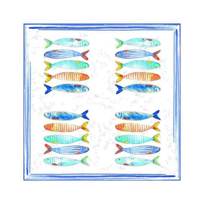 Pack of 20 paper napkins 3 ply