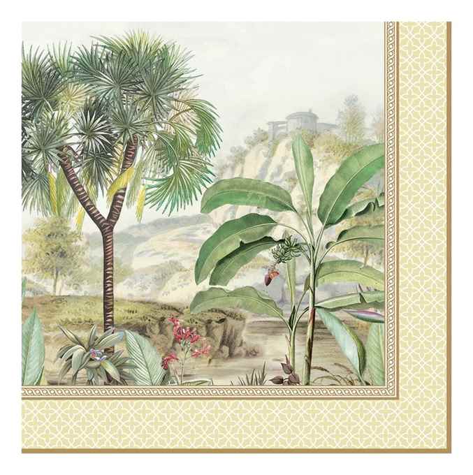 Pack of 20 paper napkins 3 ply