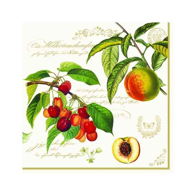Pack of 20 paper napkins 3 ply