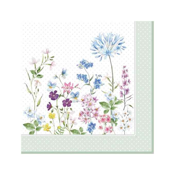 Pack of 20 paper napkins 3 ply