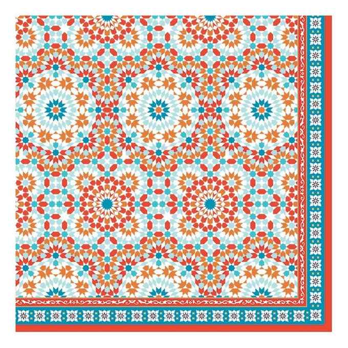Pack of 20 paper napkins 3 ply