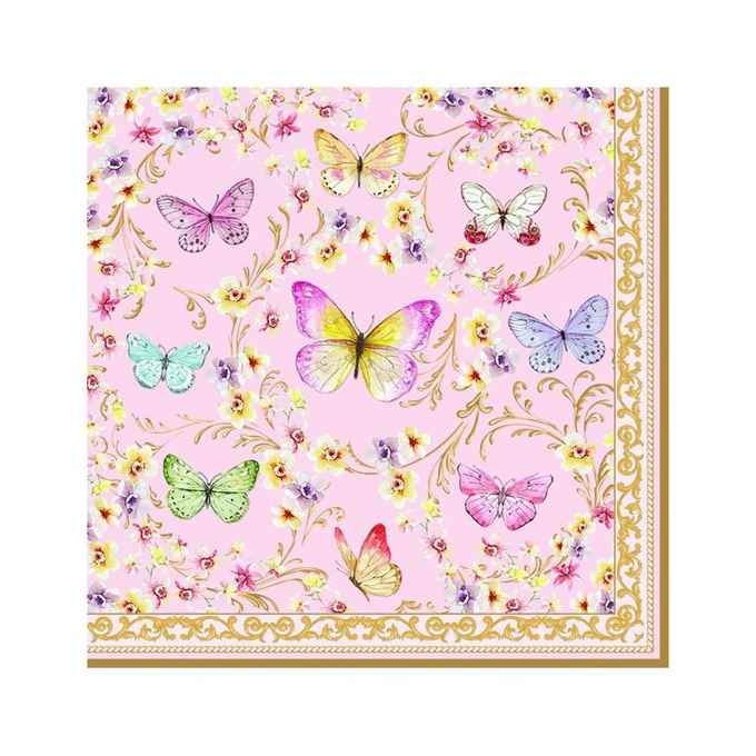 Pack of 20 paper napkins 3 ply