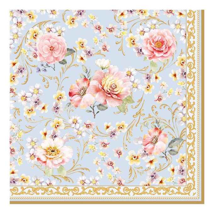 Pack of 20 paper napkins 3 ply
