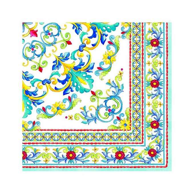 Pack of 20 paper napkins 3 ply