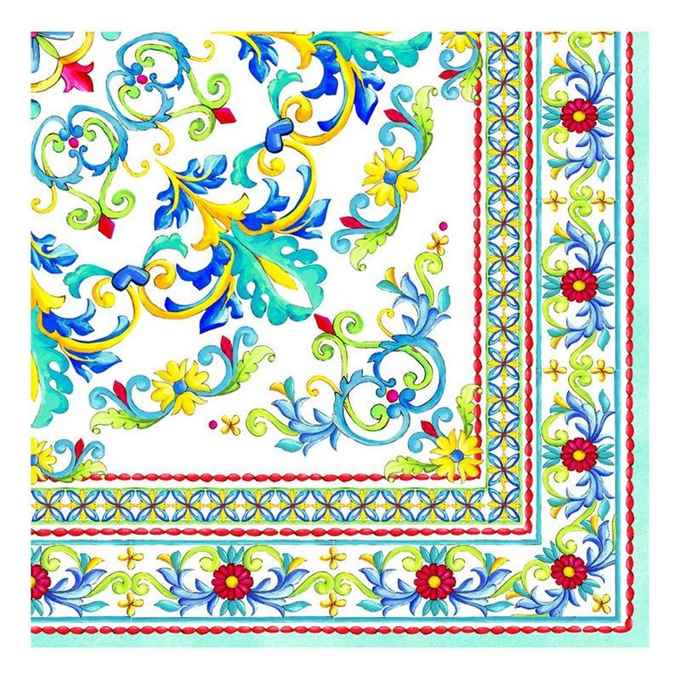 Pack of 20 paper napkins 3 ply