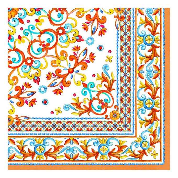 Pack of 20 paper napkins 3 ply