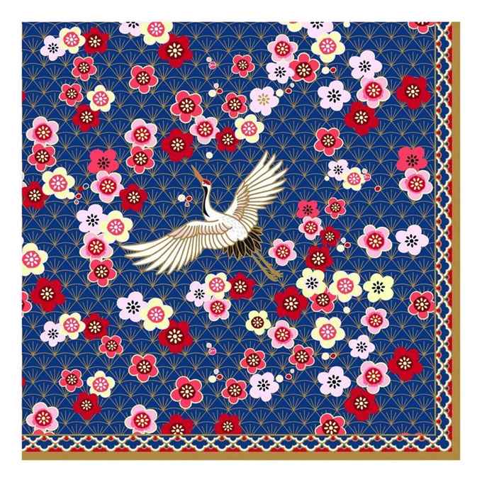 Pack of 20 paper napkins 3 ply