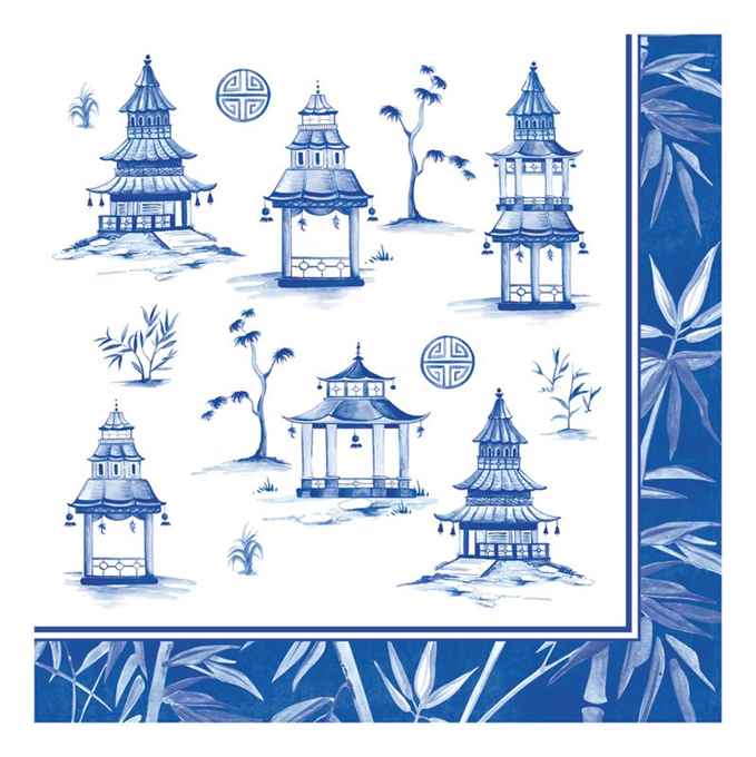 Pack of 20 paper napkins 3 ply