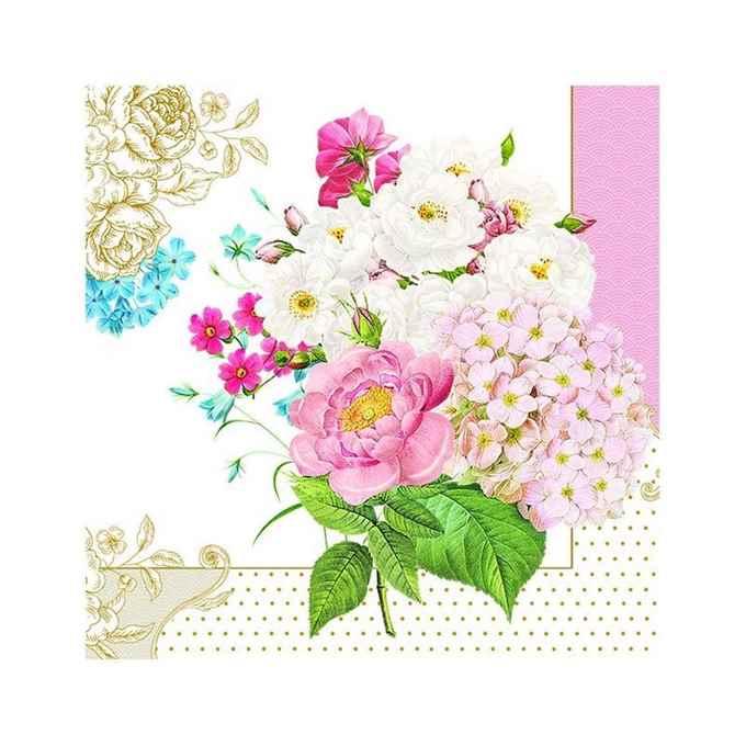 Pack of 20 paper napkins 3 ply