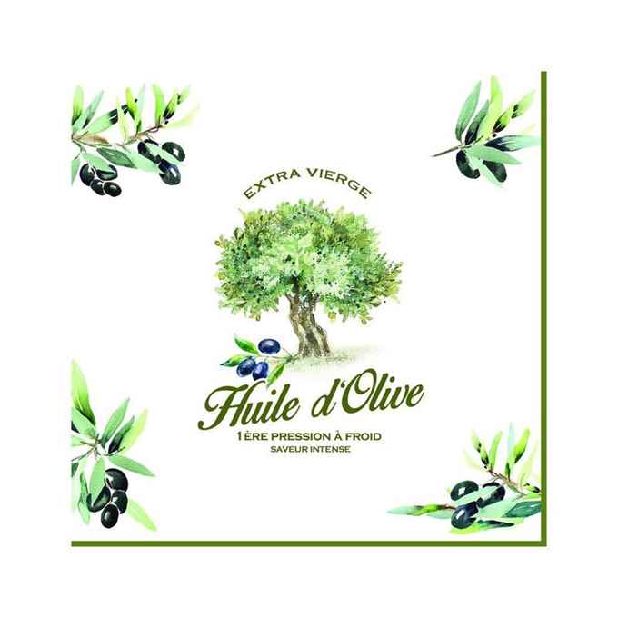 Pack of 20 paper napkins 3 ply