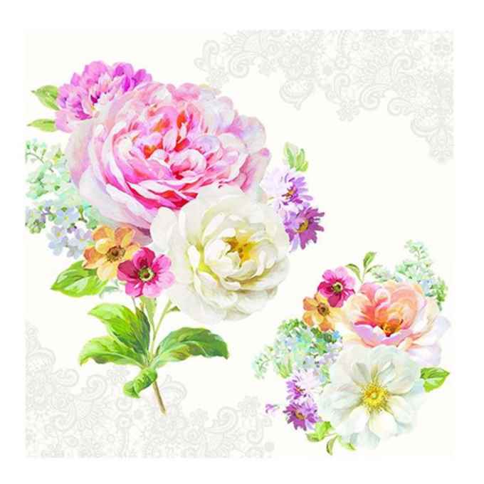 Pack of 20 paper napkins 3 ply