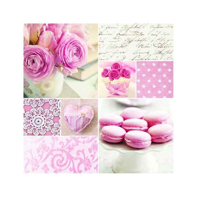 Pack of 20 paper napkins 3 ply
