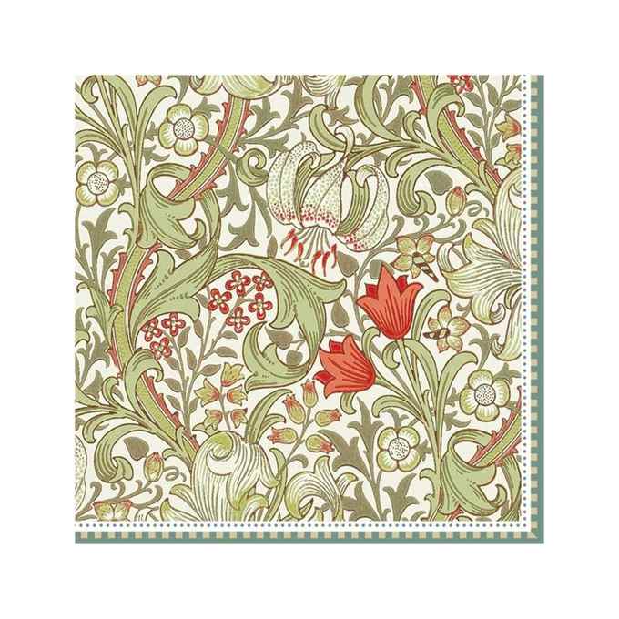 Pack of 20 paper napkins 3 ply