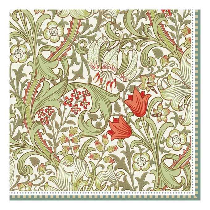 Pack of 20 paper napkins 3 ply