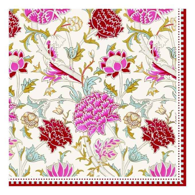 Pack of 20 paper napkins 3 ply