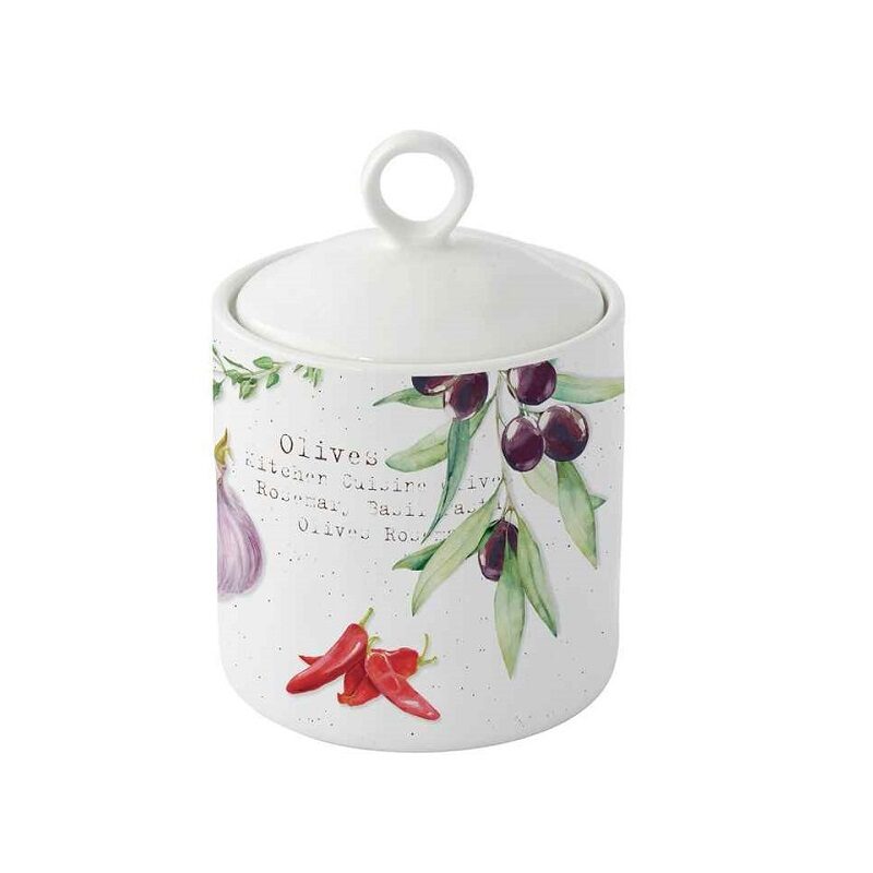 Porcelain storage jar
