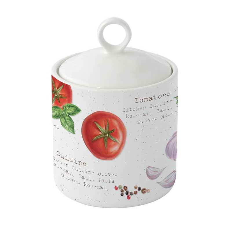 Porcelain storage jar