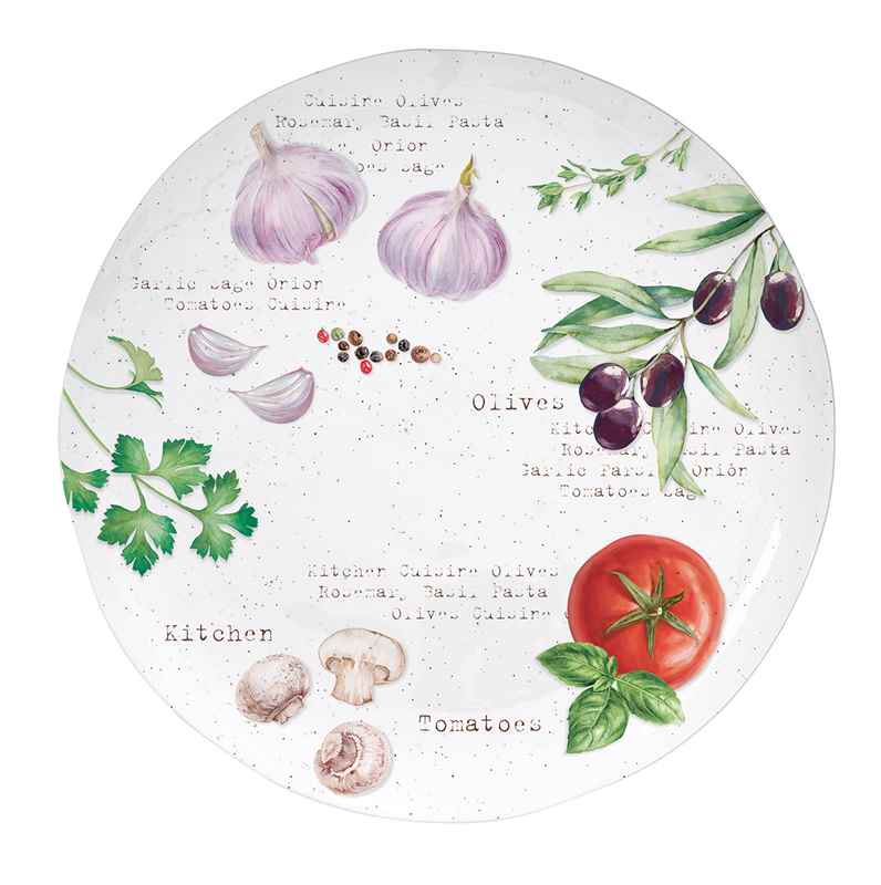 Porcelain side plate
