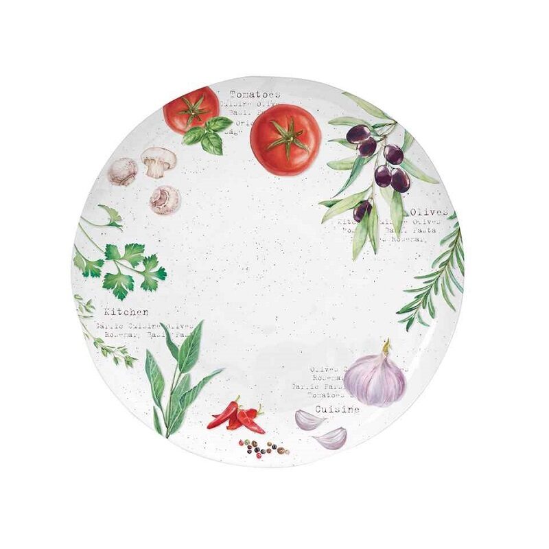 Porcelain dinner plate