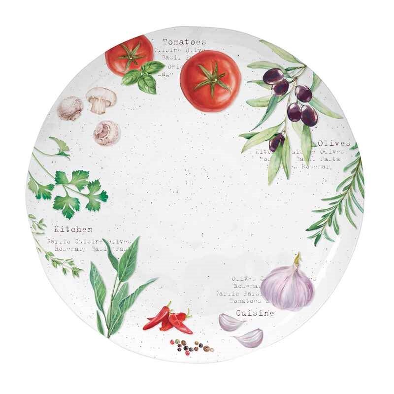 Porcelain dinner plate