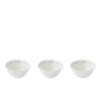 Zestaw 3 porcelanowych mis