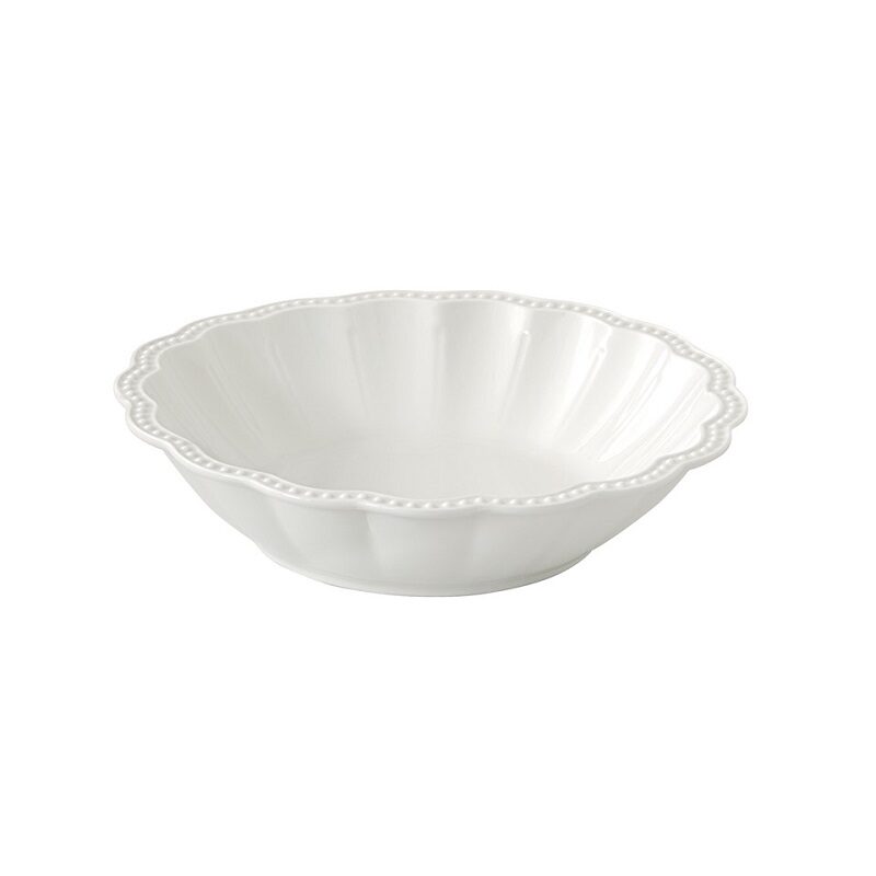 Porcelain soup plate
