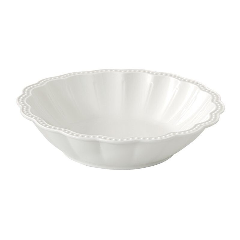 Porcelain soup plate