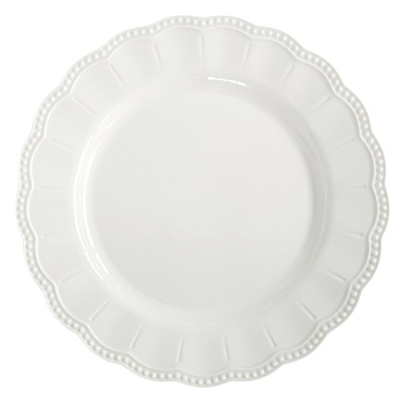 Porcelain dinner plate