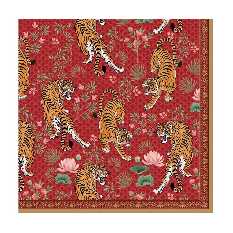 Pack of 20 paper napkins 3 ply