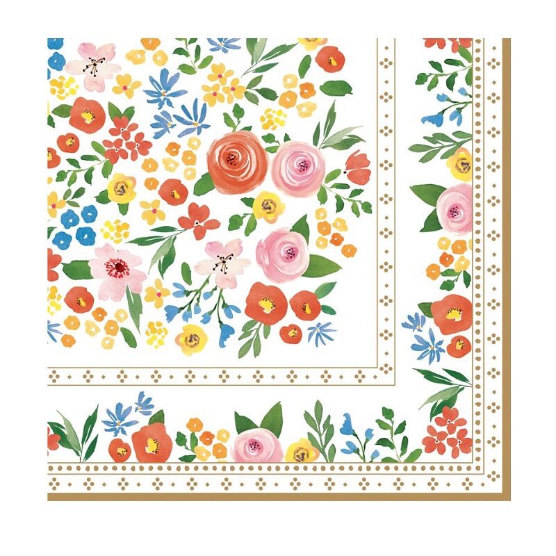 Pack of 20 paper napkins 3 ply