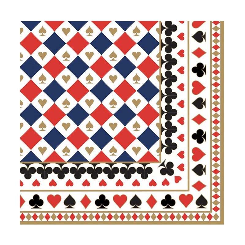 Pack of 20 paper napkins 3 ply