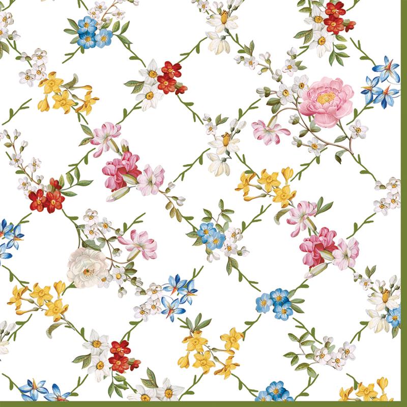 Pack of 20 paper napkins 3 ply