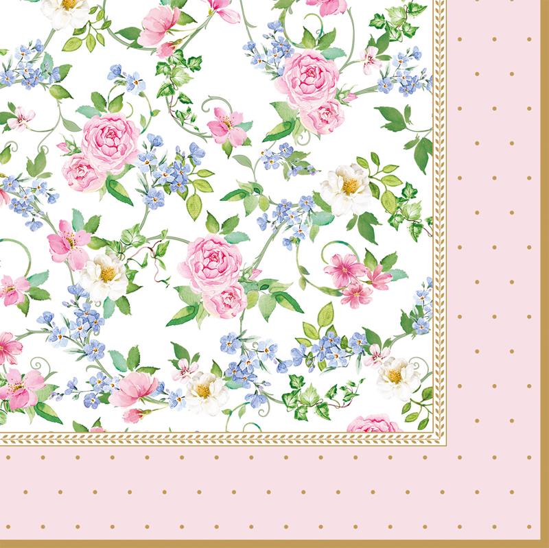 Pack of 20 paper napkins 3 ply