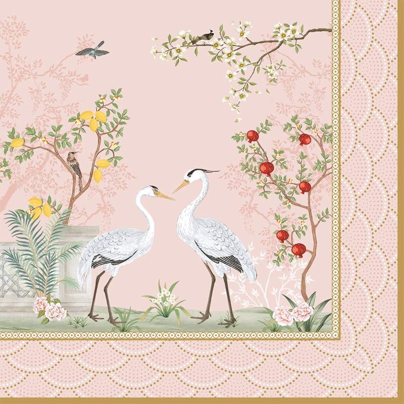 Pack of 20 paper napkins 3 ply