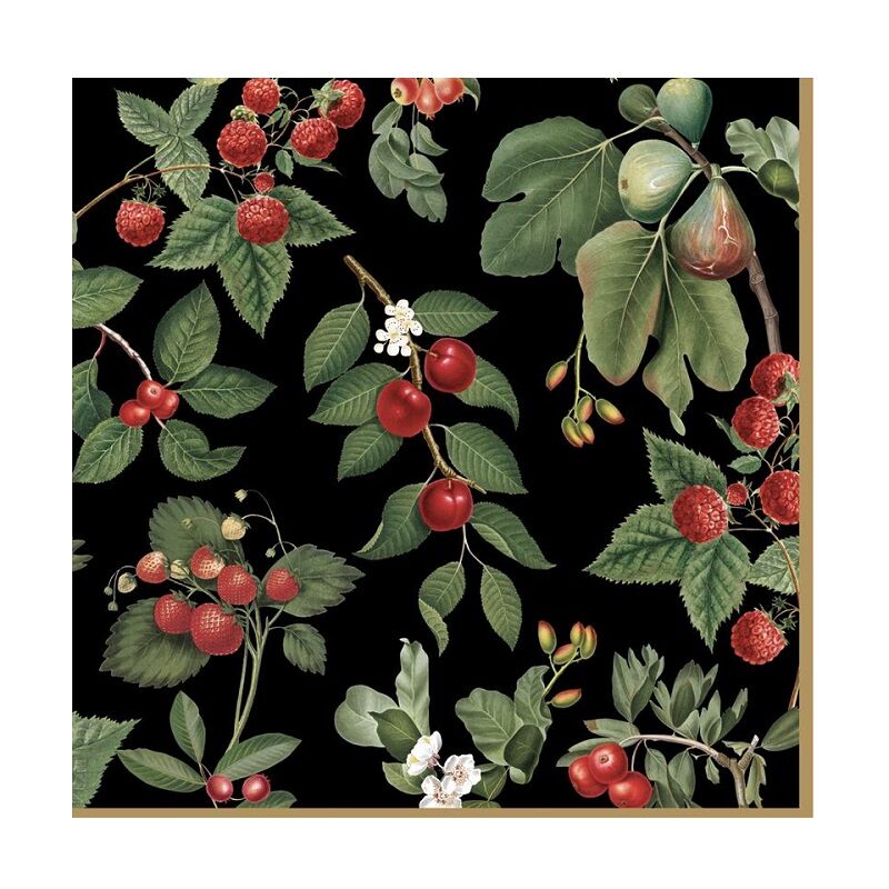 Pack of 20 paper napkins 3 ply