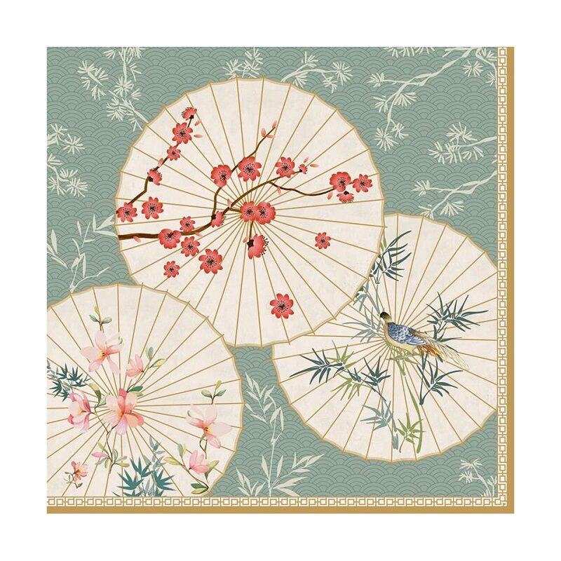 Pack of 20 paper napkins 3 ply