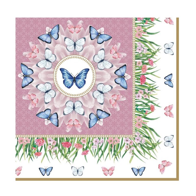 Pack of 20 paper napkins 3 ply