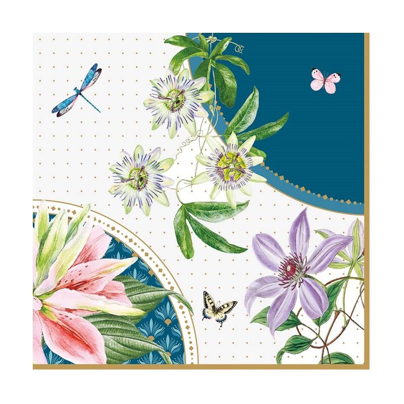 Pack of 20 paper napkins 3 ply