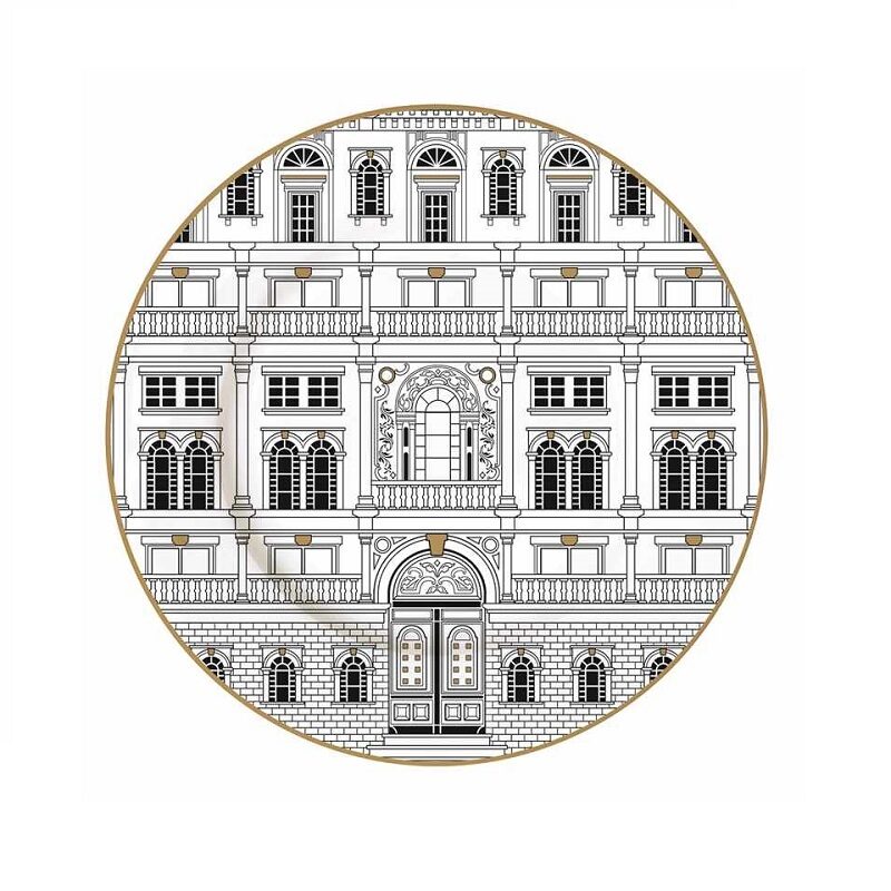 Porcelain side plate