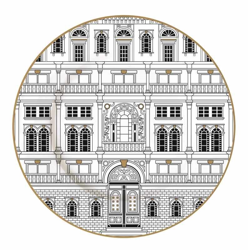 Porcelain side plate
