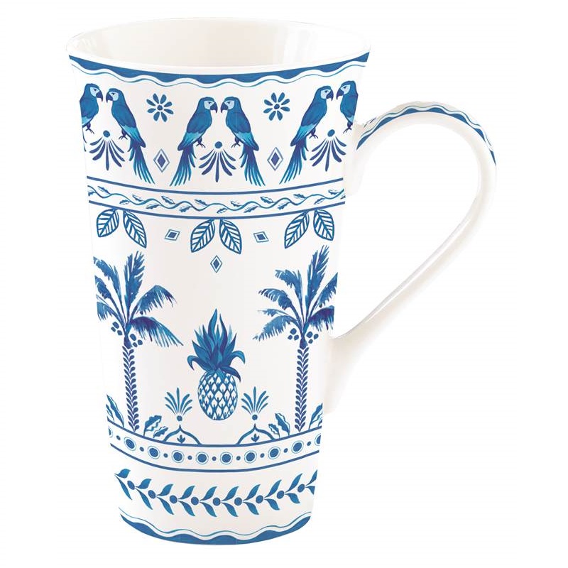 High quality porcelain mug in colour box