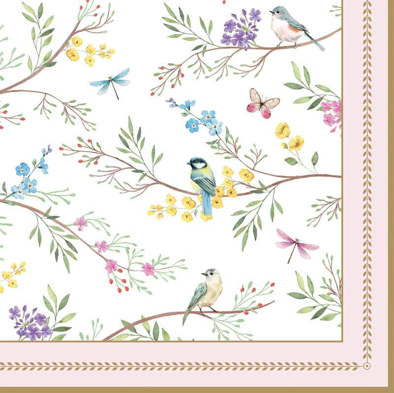 Pack of 20 paper napkins 3 ply