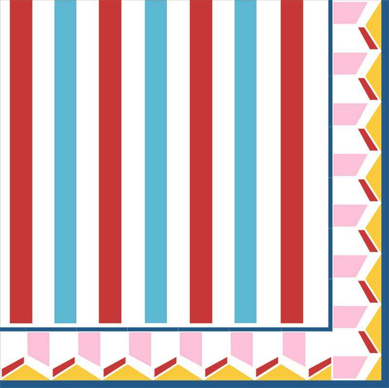 Pack of 20 paper napkins 3 ply