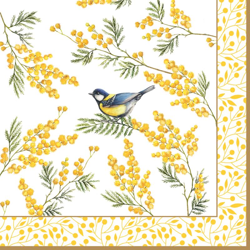 Pack of 20 paper napkins 3 ply