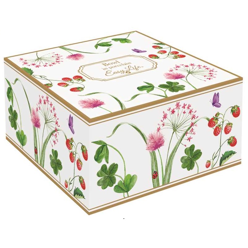 Porcelain bowl in colour box